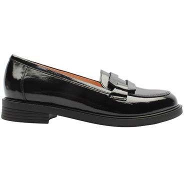 BIOECO SLIP ON 1110 1974 - BLACK PATENT